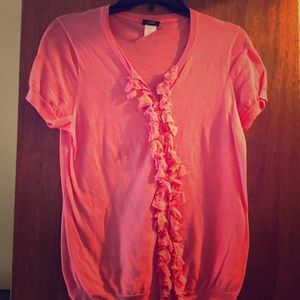 Short sleeve cardigan